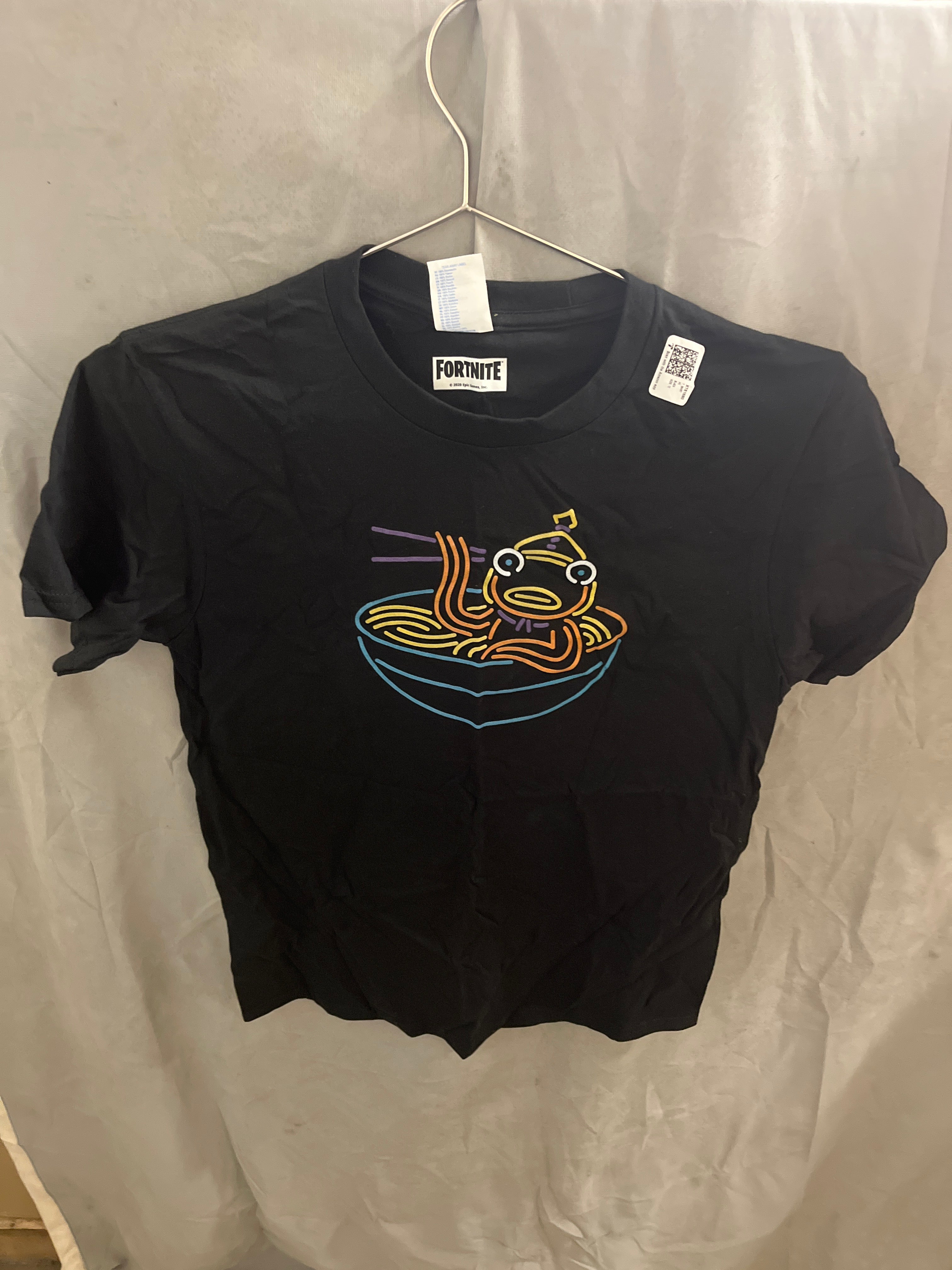 Fish in a bowl of ramen black Tshirt