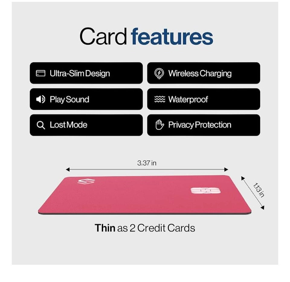 Spotminders Tracking Card