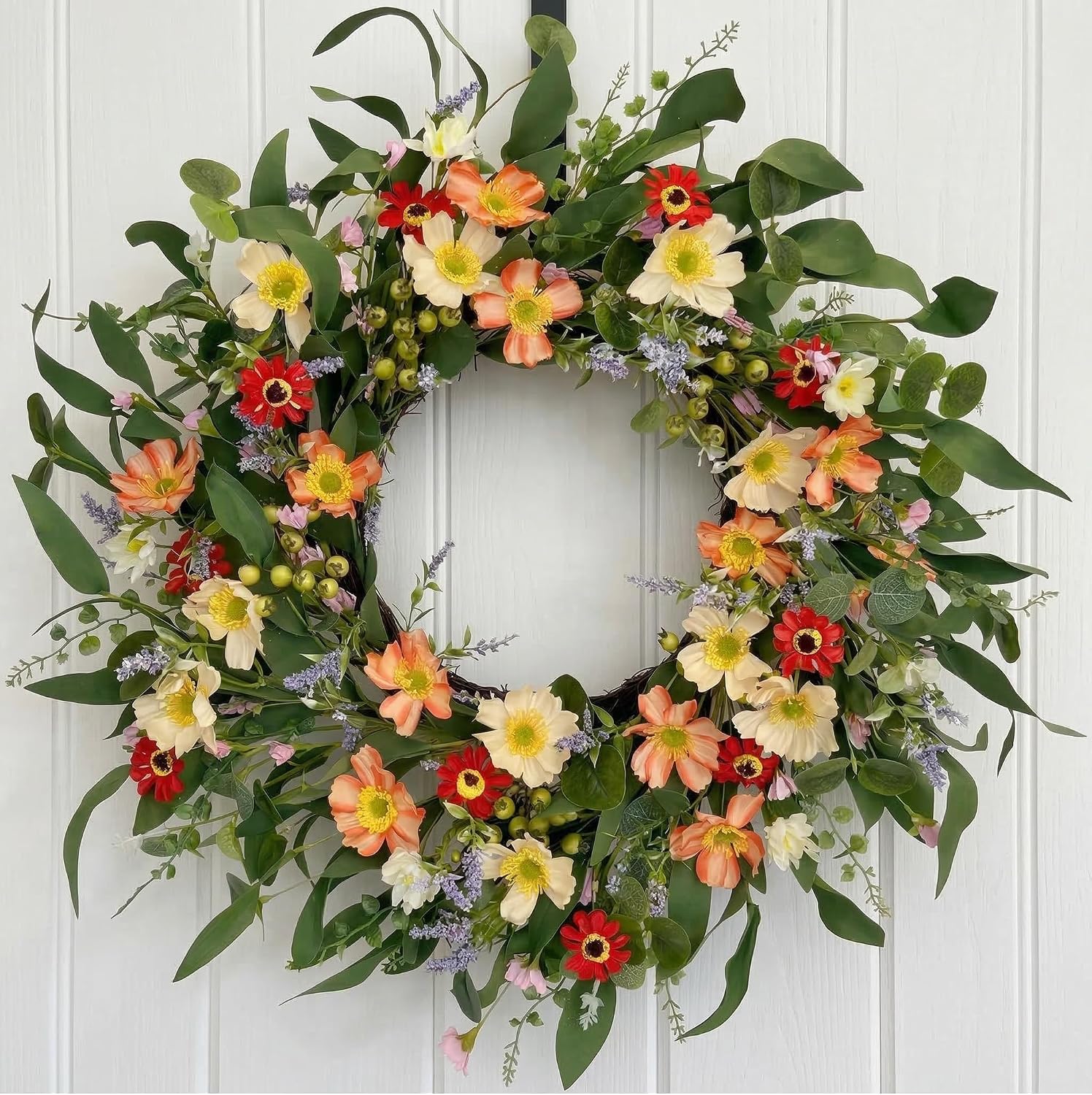 24” Spring Wreath.