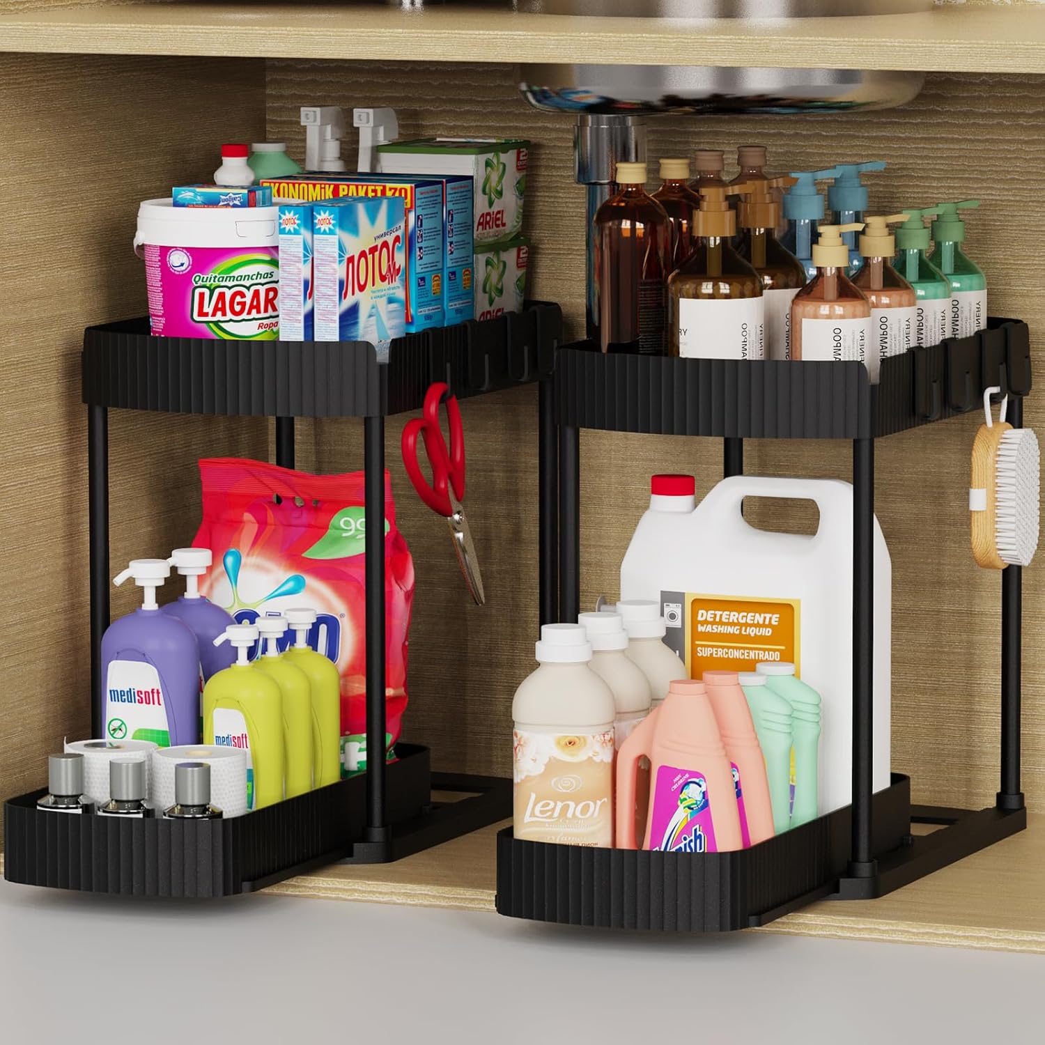 Multi Purpose Pull Out Storage Organizer.