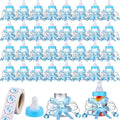 62 Pcs 3.5 Inch Baby Mini Milk Bottle Baby Shower Favor)