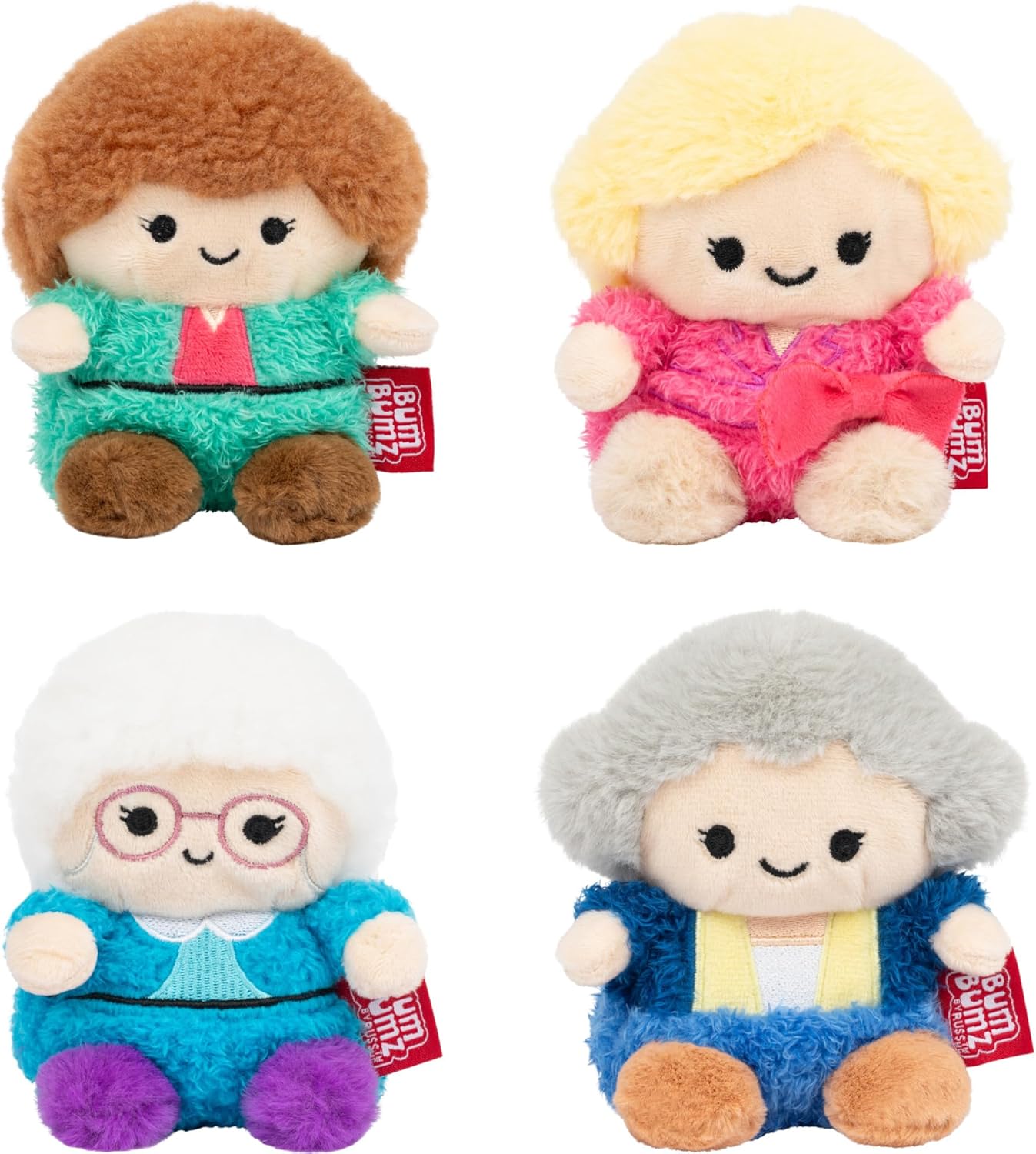 BumBumz 4.5-inch Golden Girls 2-Pack - Rose and Sophia -