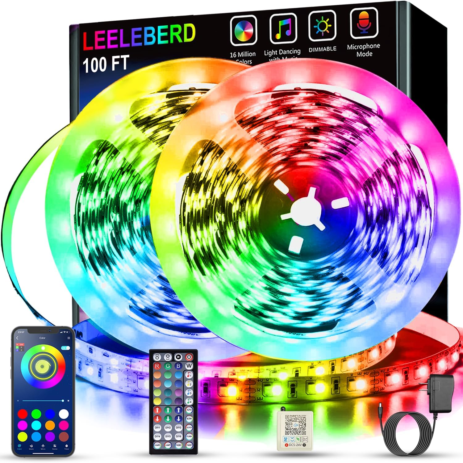 LED Lights 2 Rolls of 50ft