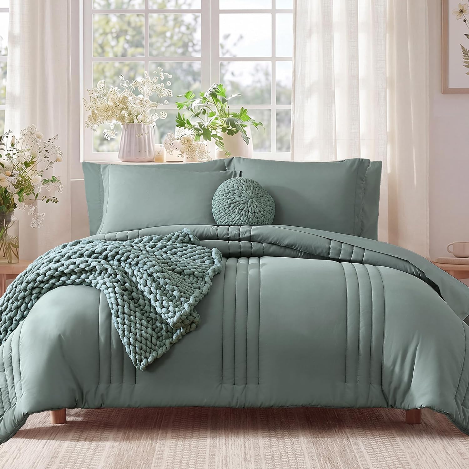 Comforter Set 7 pieces (Queen)