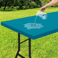 Elastic Fitted Rectangular Tablecloth, 6ft