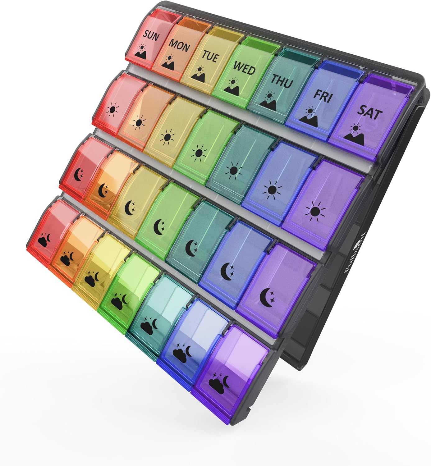 Fullicon Weekly Pill Organizer.