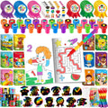 BenLouis 96 Pcs Graduation Party Favors for Kids Preschool Kindergarten Classroom Gifts Prize Coloring Books Set Bulk for Students Congrats Grad Goodie bags.