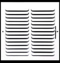 2-Way Fixed Curved Blade Air Supply Diffuser Register Vent Cover