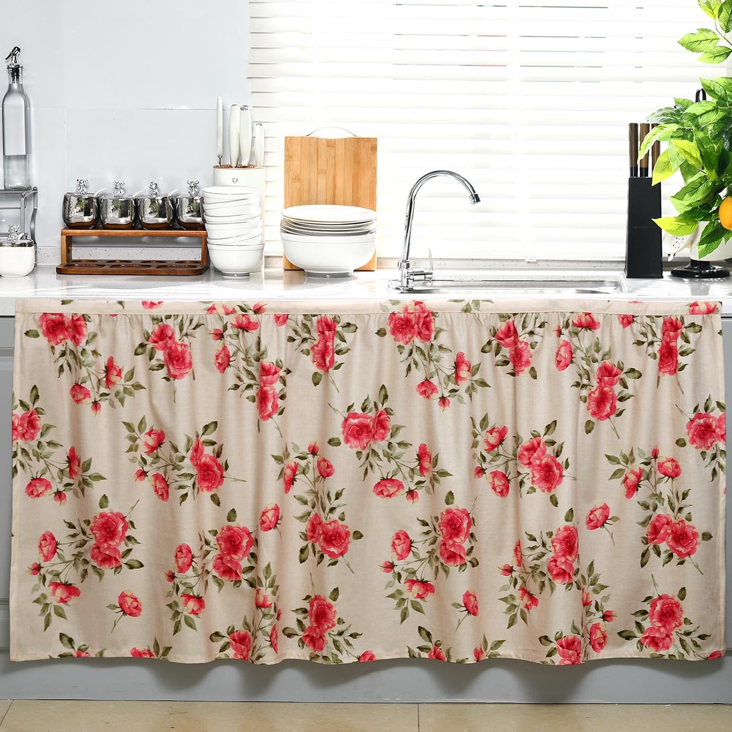 Cabinet Curtain 28x51 inches