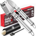 Alpha Grillers Garlic Press Stainless Steel