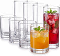 Plastic Drinking Glasses Set of 8