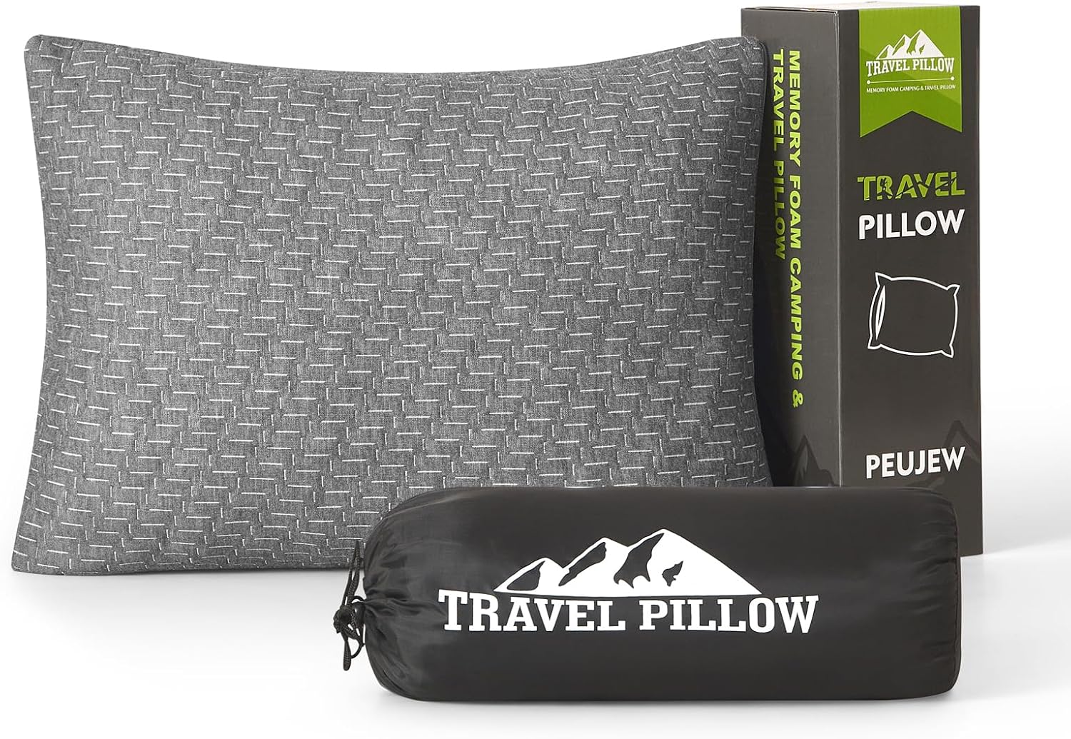 PEUJEW Small Shredded Memory Foam Pillow