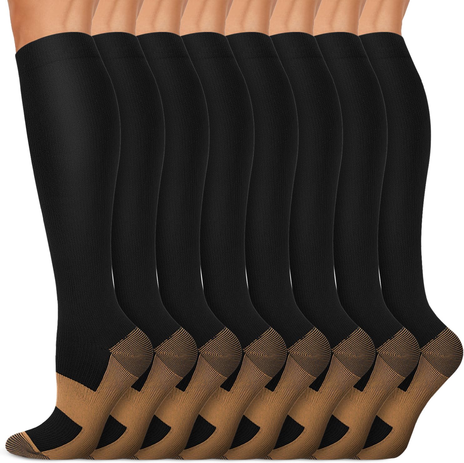 Iseasoo Copper Compression Socks For Men & women