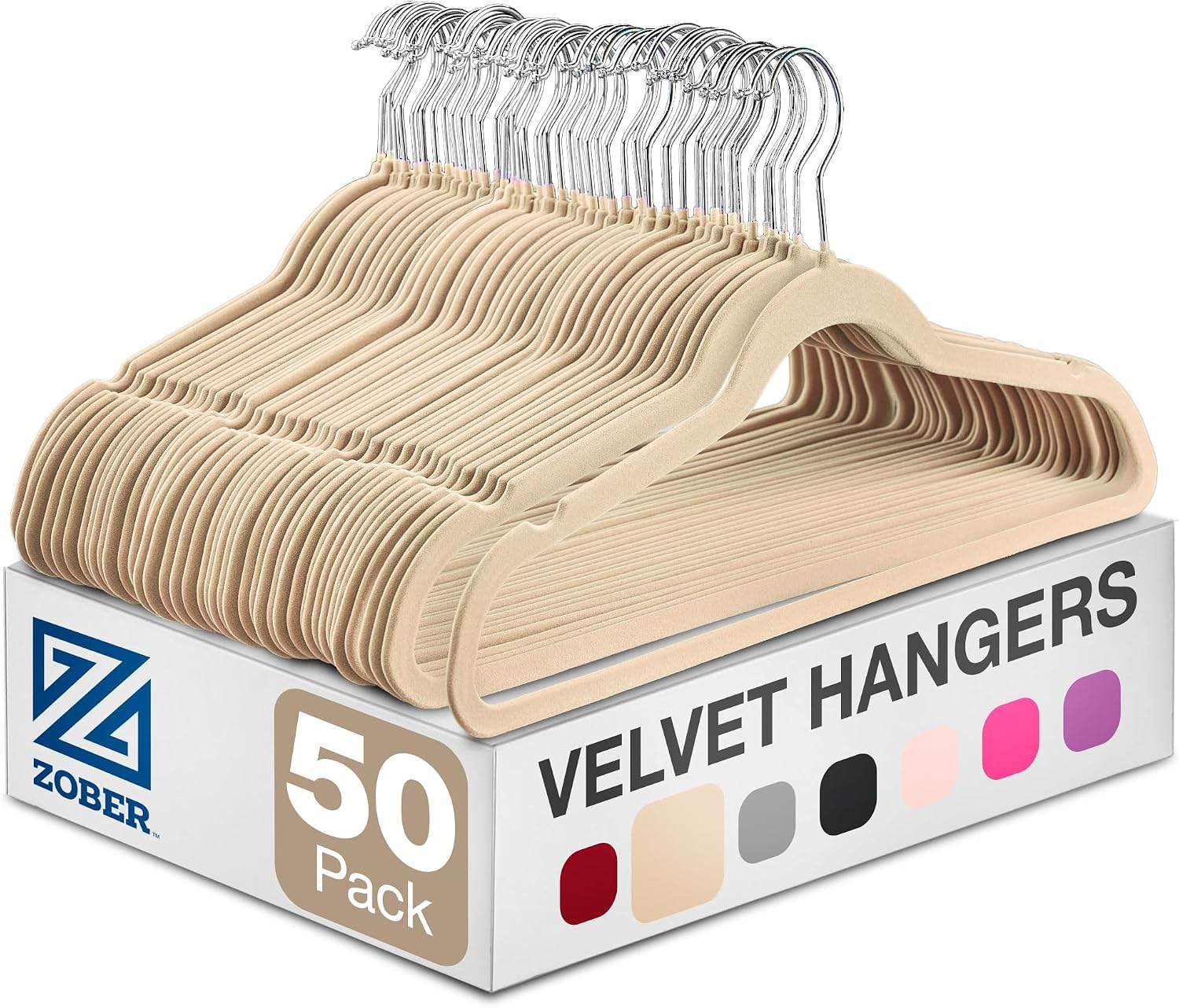 Zober Velvet Hangers.