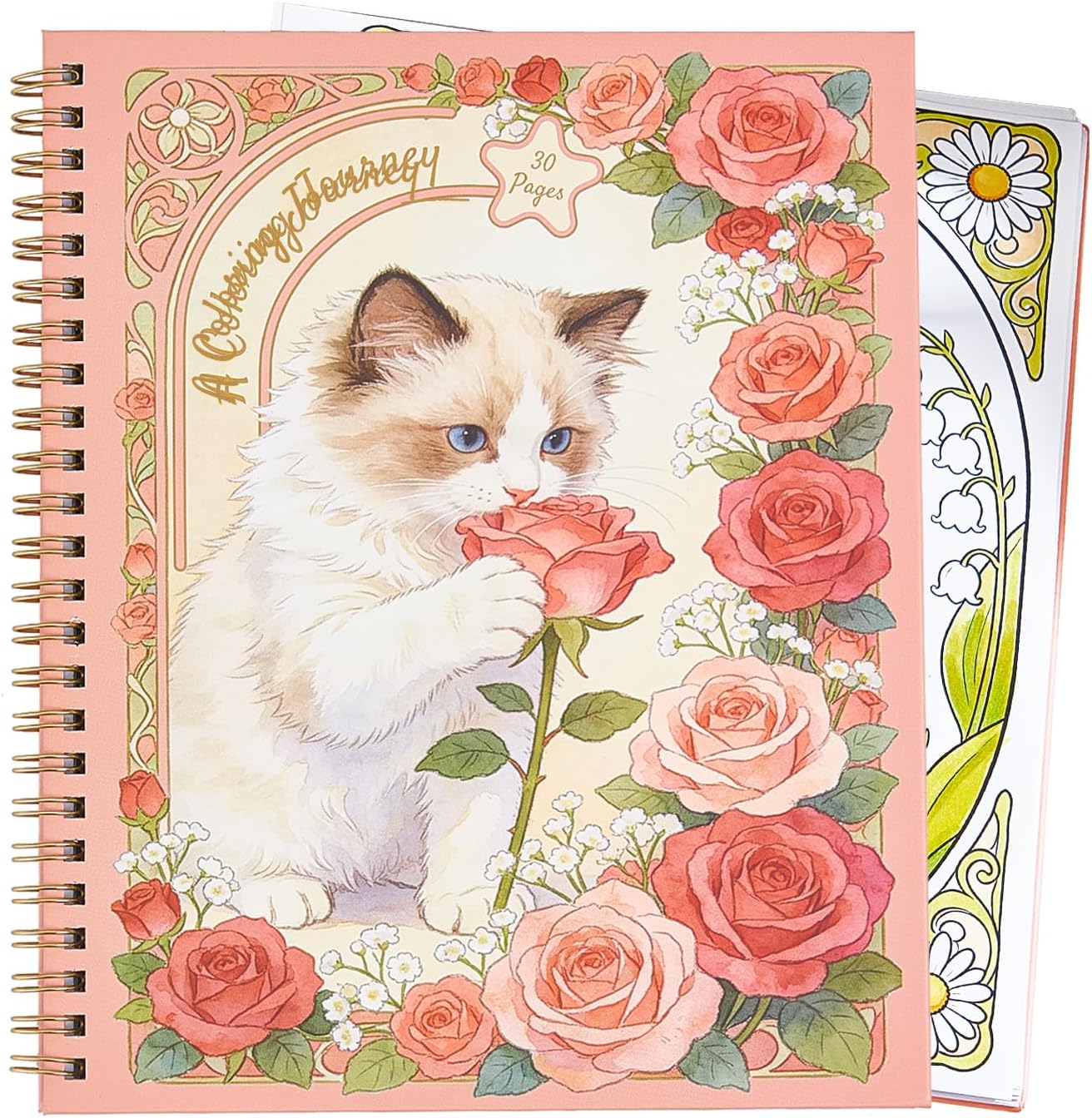 Adult Coloring Book of Animals