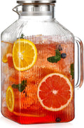 1 Gallon Square Glass Pitcher