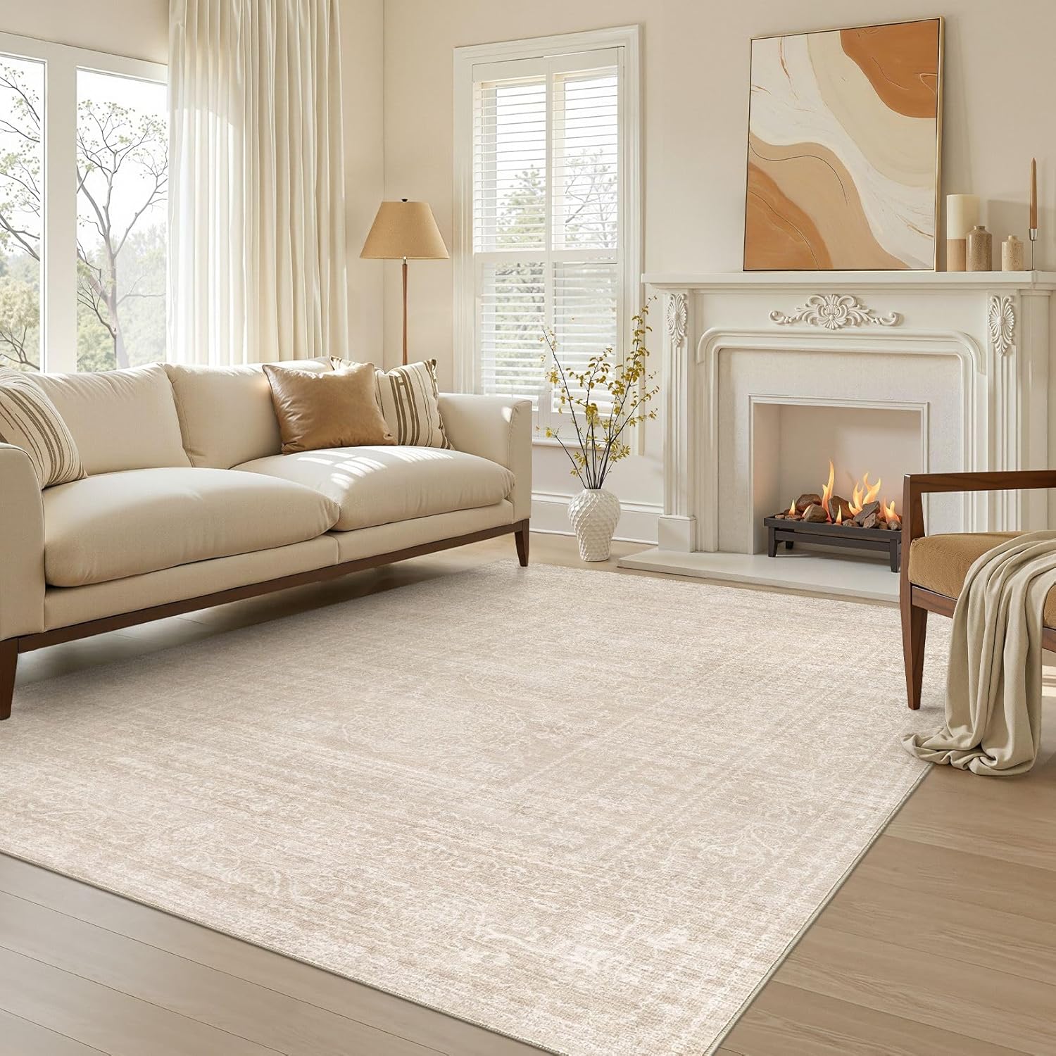 Area Rug 6x9ft