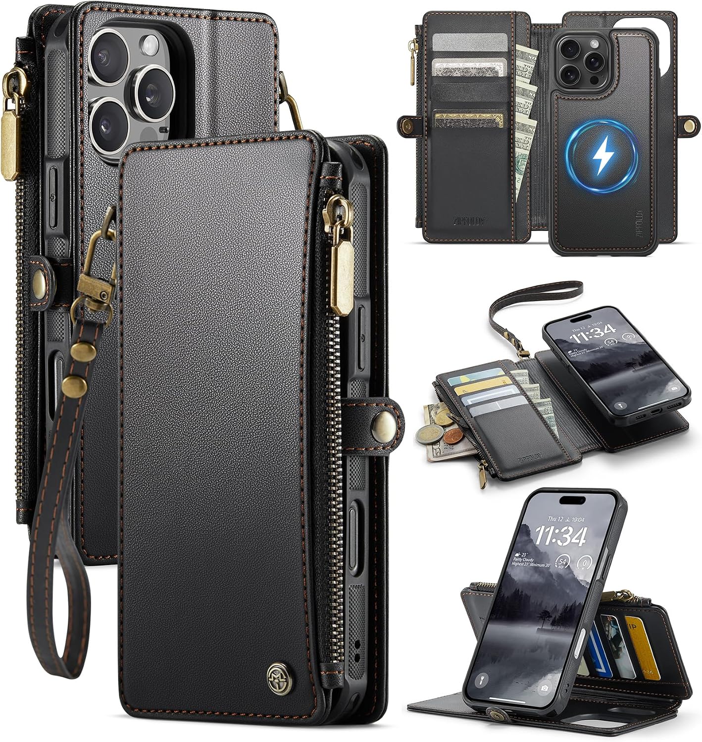 iPhone 16 Pro Max Wallet Case