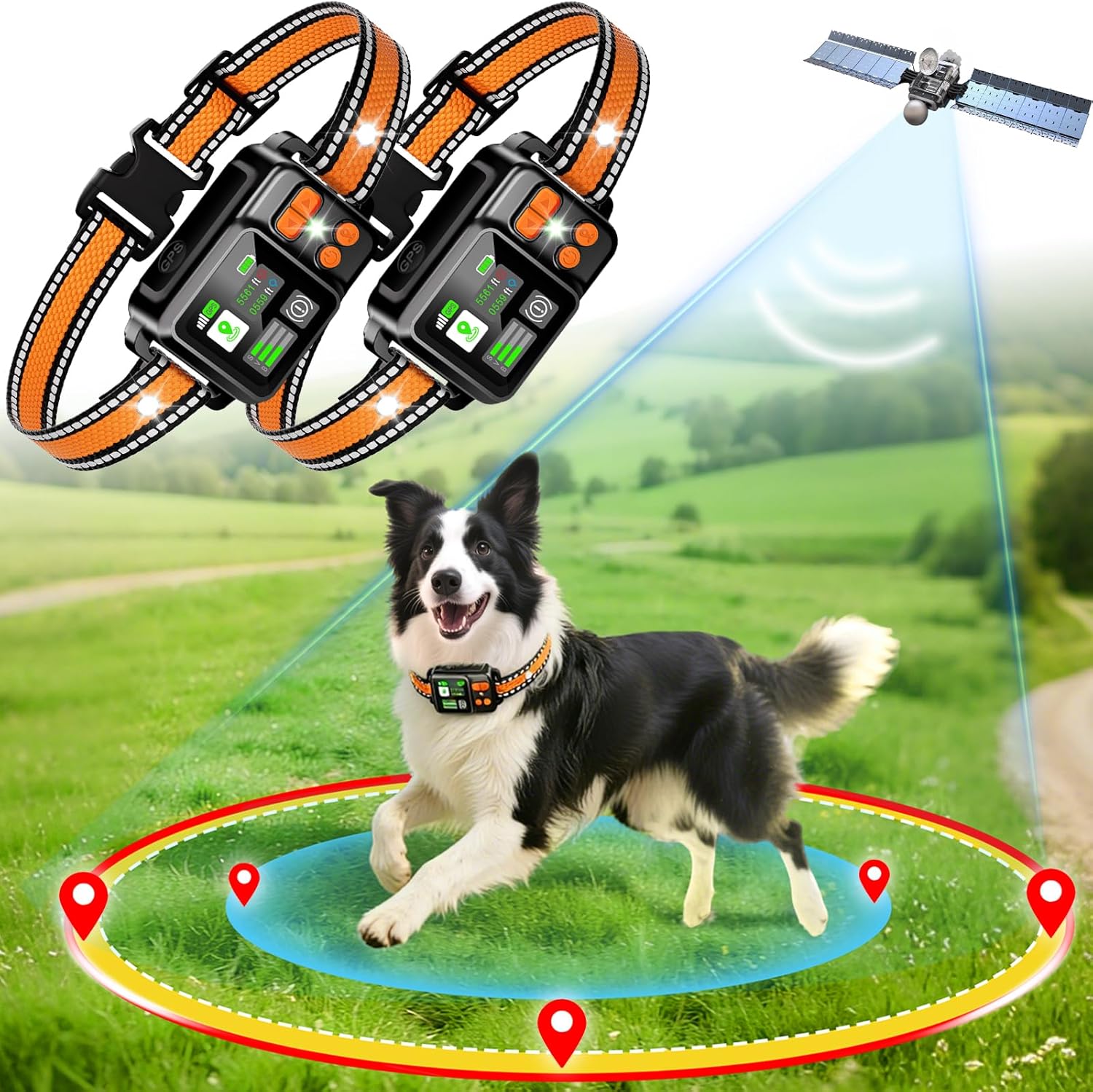 GPS Wireless Dog Fence System.