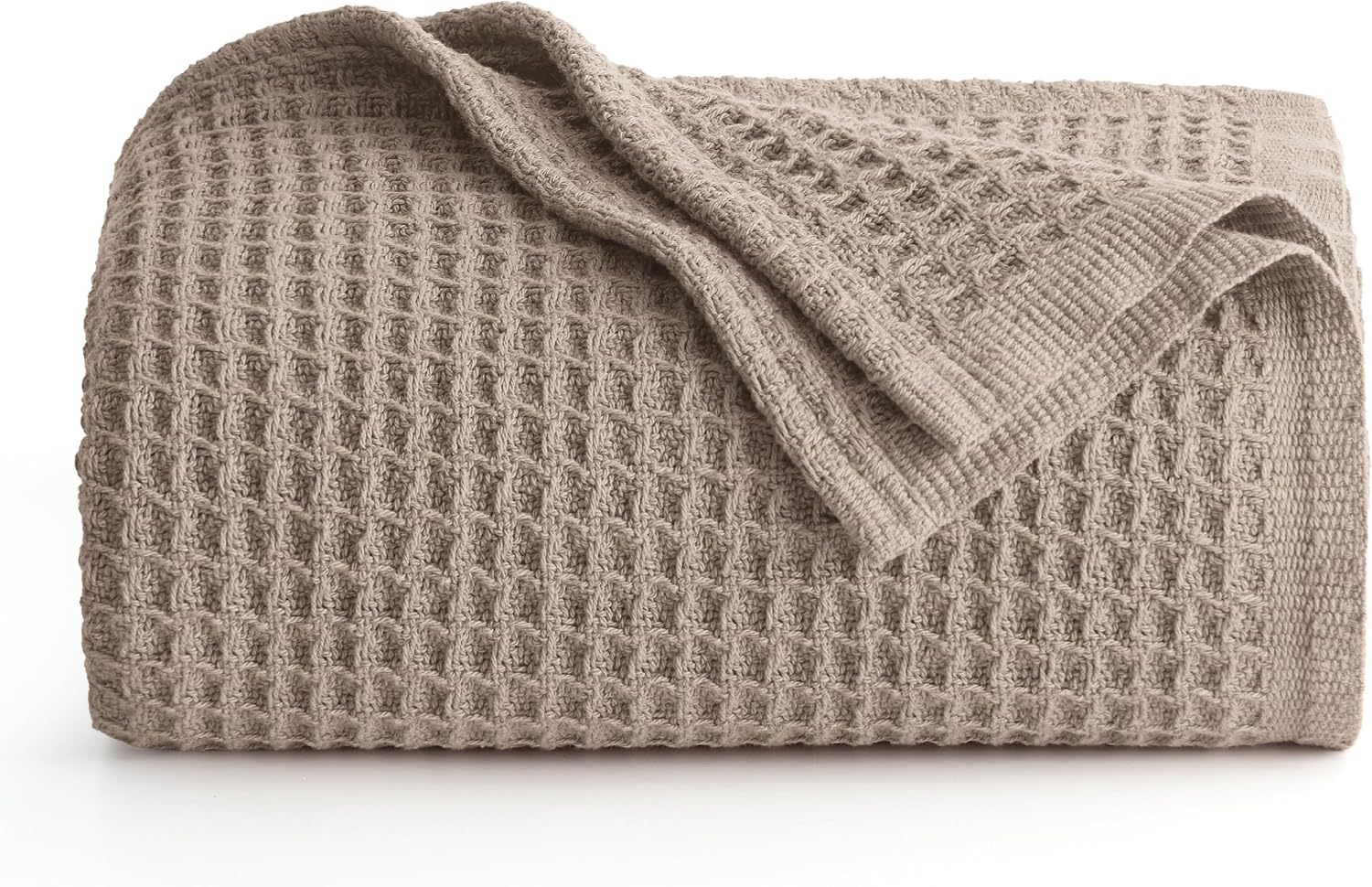Waffle Weave Throw Blanket