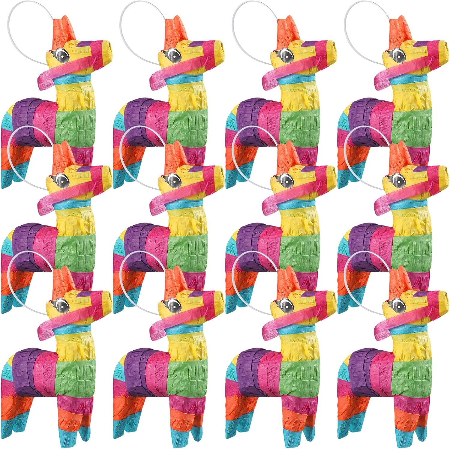 Kathfly 12 Pcs Mini Donkey