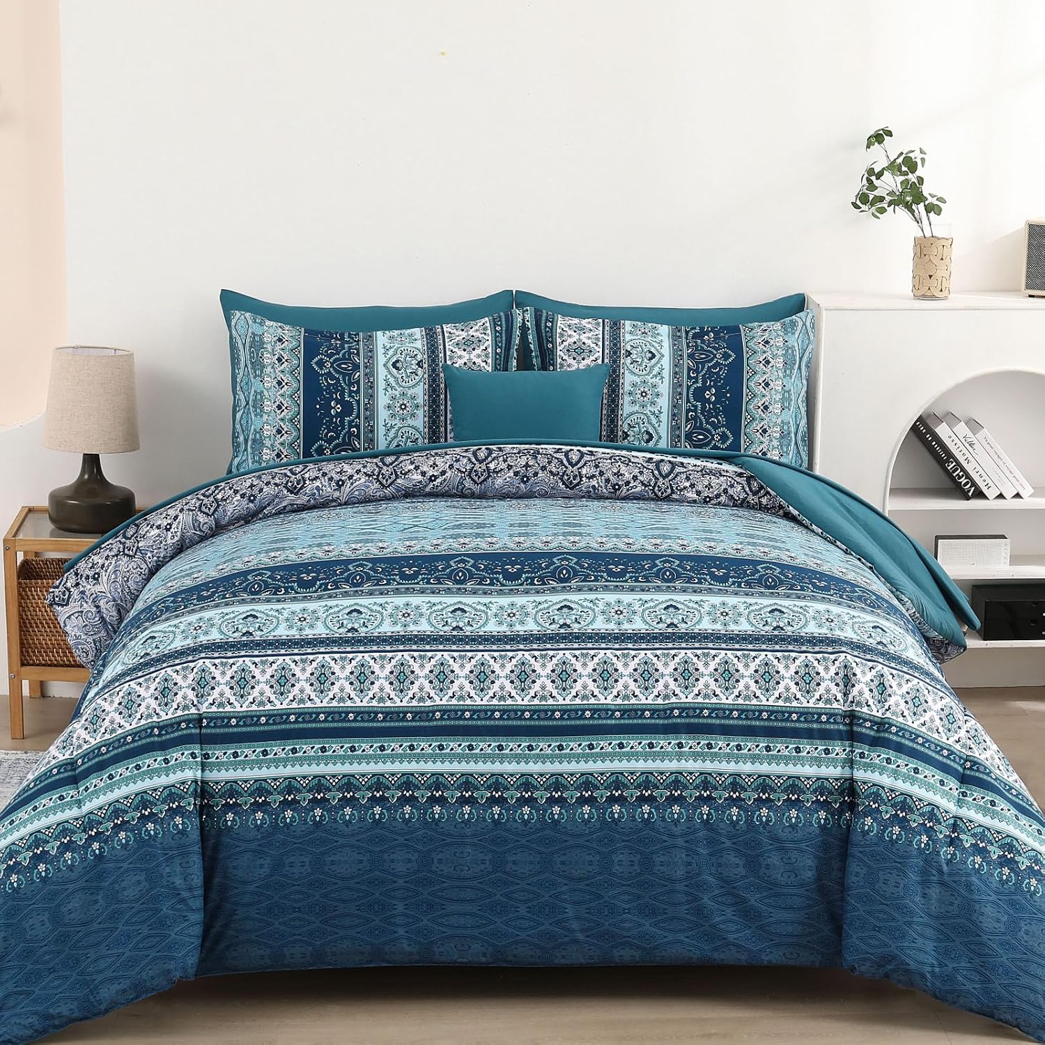 8-Piece Full Size Comforter Set.