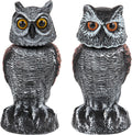 2 Pack Of Fake Owl Decoys.