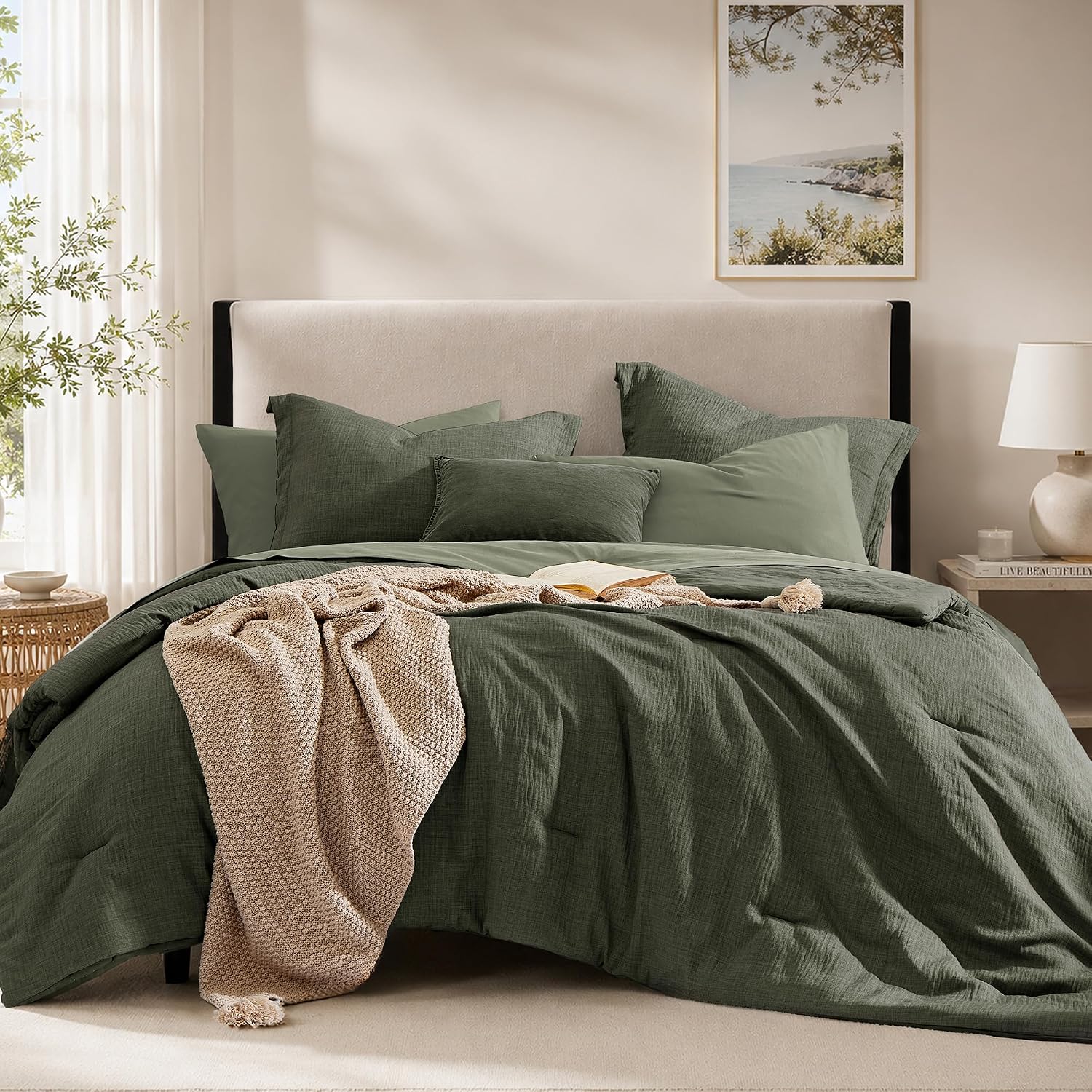 7pc Comforter Set (King)