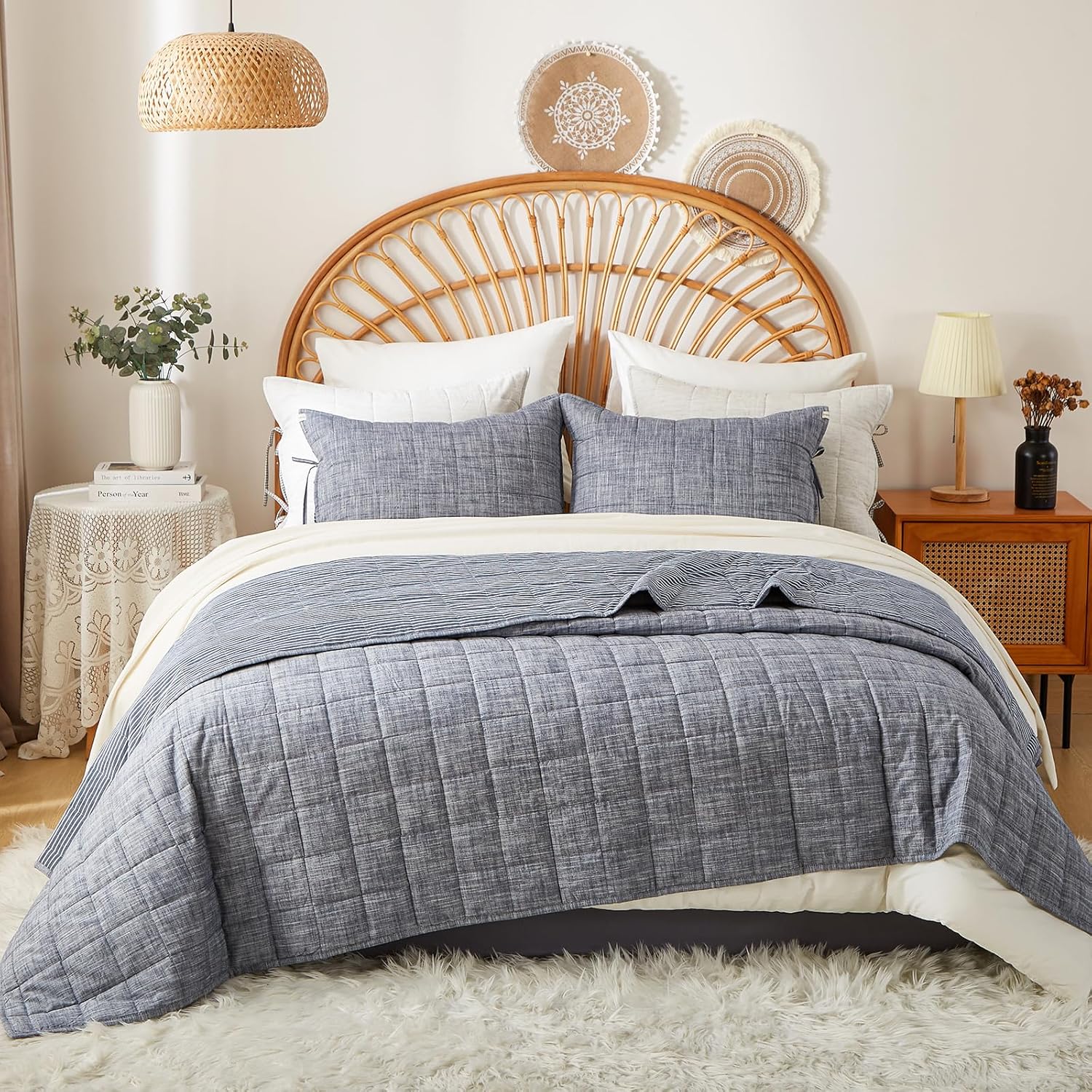 Softpage 3pc Quilt Set (Queen)