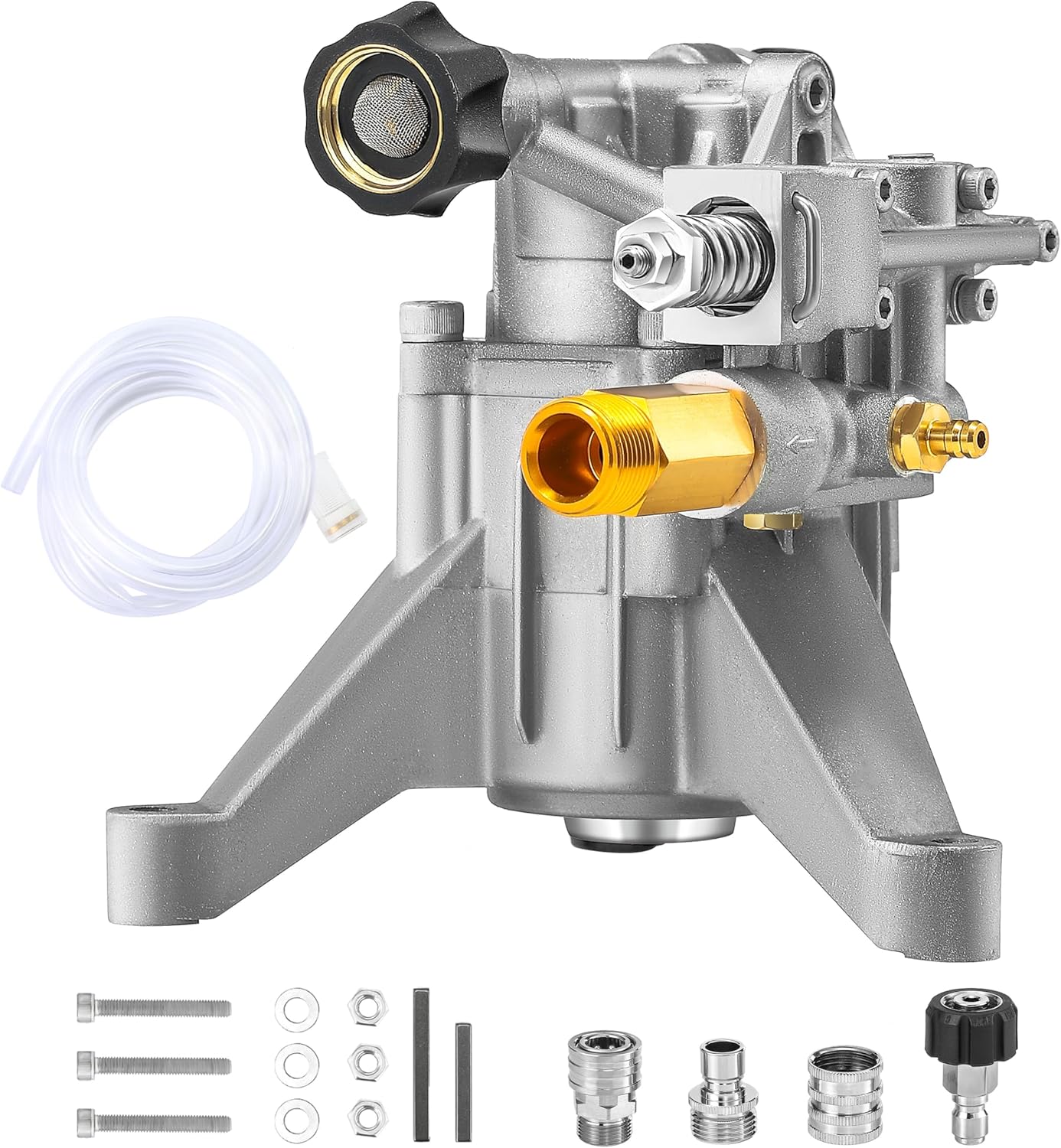 M MINGLE 7/8" Shaft Vertical Pressure Washer Pump - 3000 PSI Power Washer Pump