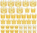 Mini Crown Decor 40pcs