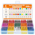 168pcs Car Fuses Assortment Kit.