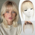 (Open box)HAIRCUBE Bangs Hair Clip in Bangs 100% Real Human Hair Bangs Clip in Hair Extensions.