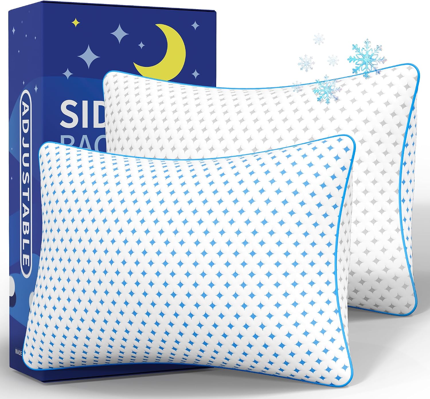 Cooling King Size Pillow Set of 2