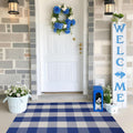 Buffalo Plaid Outdoor Rug.