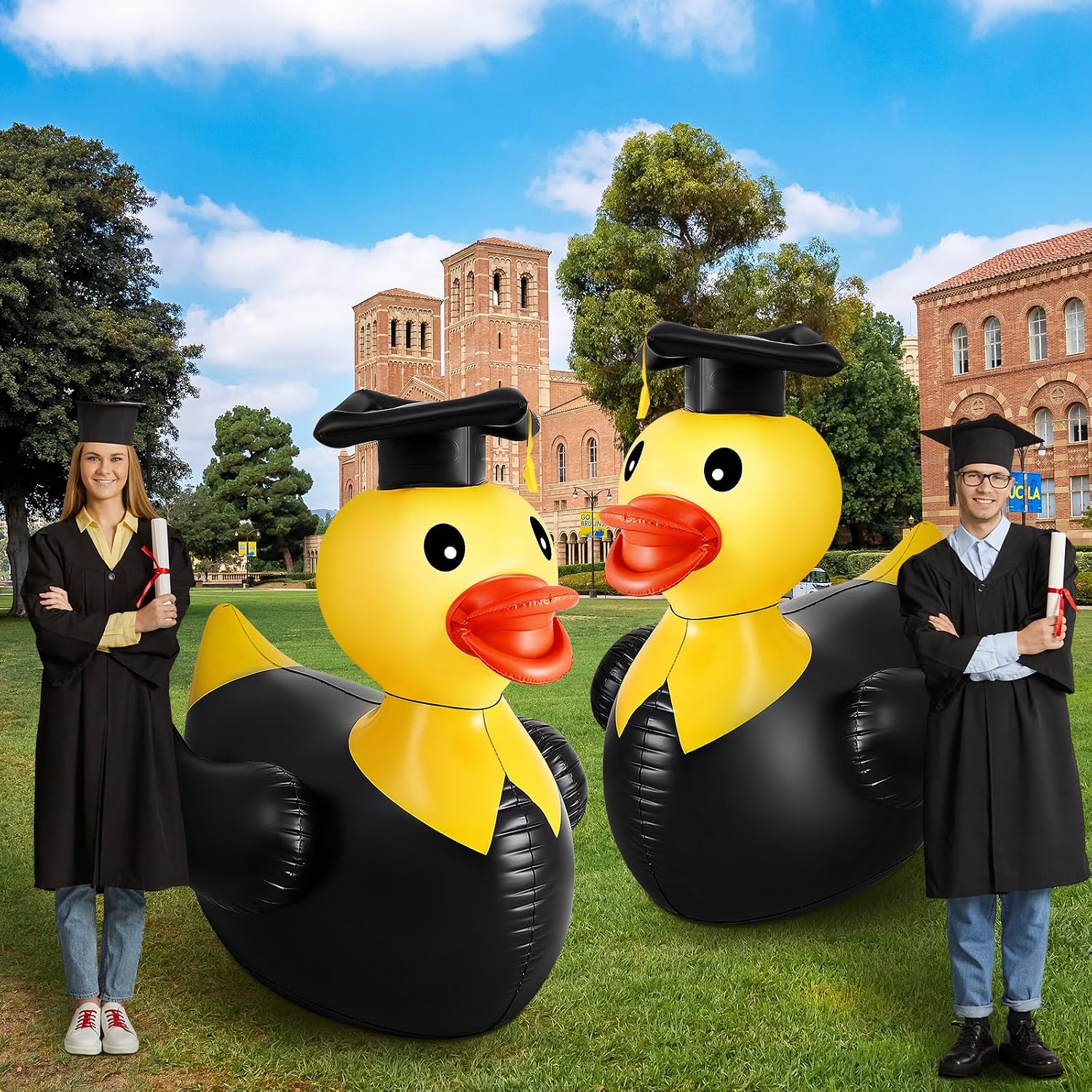 5ft Graduation Inflatable Ducks (2 pack)
