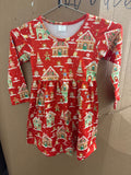 Kids Christmas dress (6-7T 2XL)