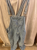 Blue overalls with pockets