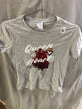 Port and company queen of hearts tshirt