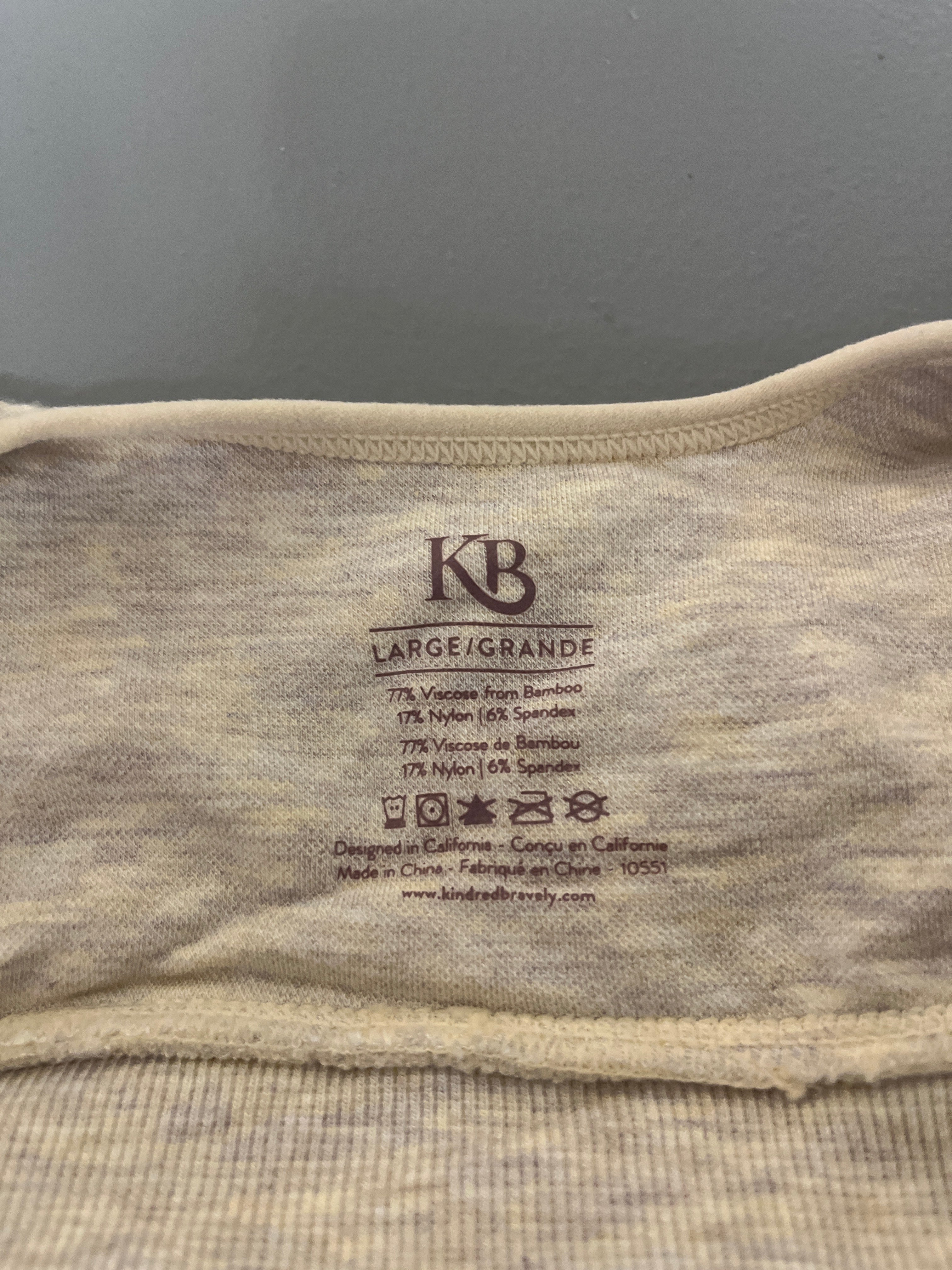 KB beige bra