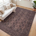 Kuden 5x7 Area Rug, Machine Washable Area Rug with Non-Slip Backing