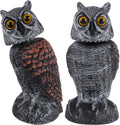 2 Fake Owl Decoys.