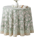 100% Cotton Round Tablecloth 60inch
