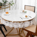 Clear Round Tablecloth 70 inch