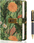 Embroidered Diary With Lock.