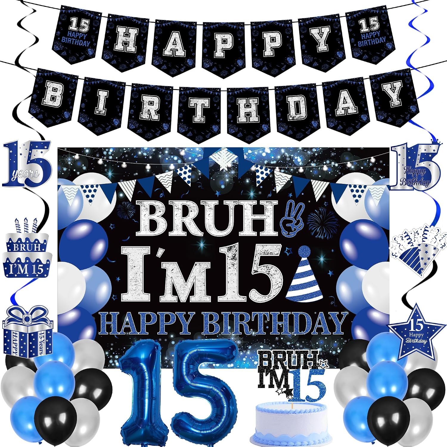 15th Birthday Decorations