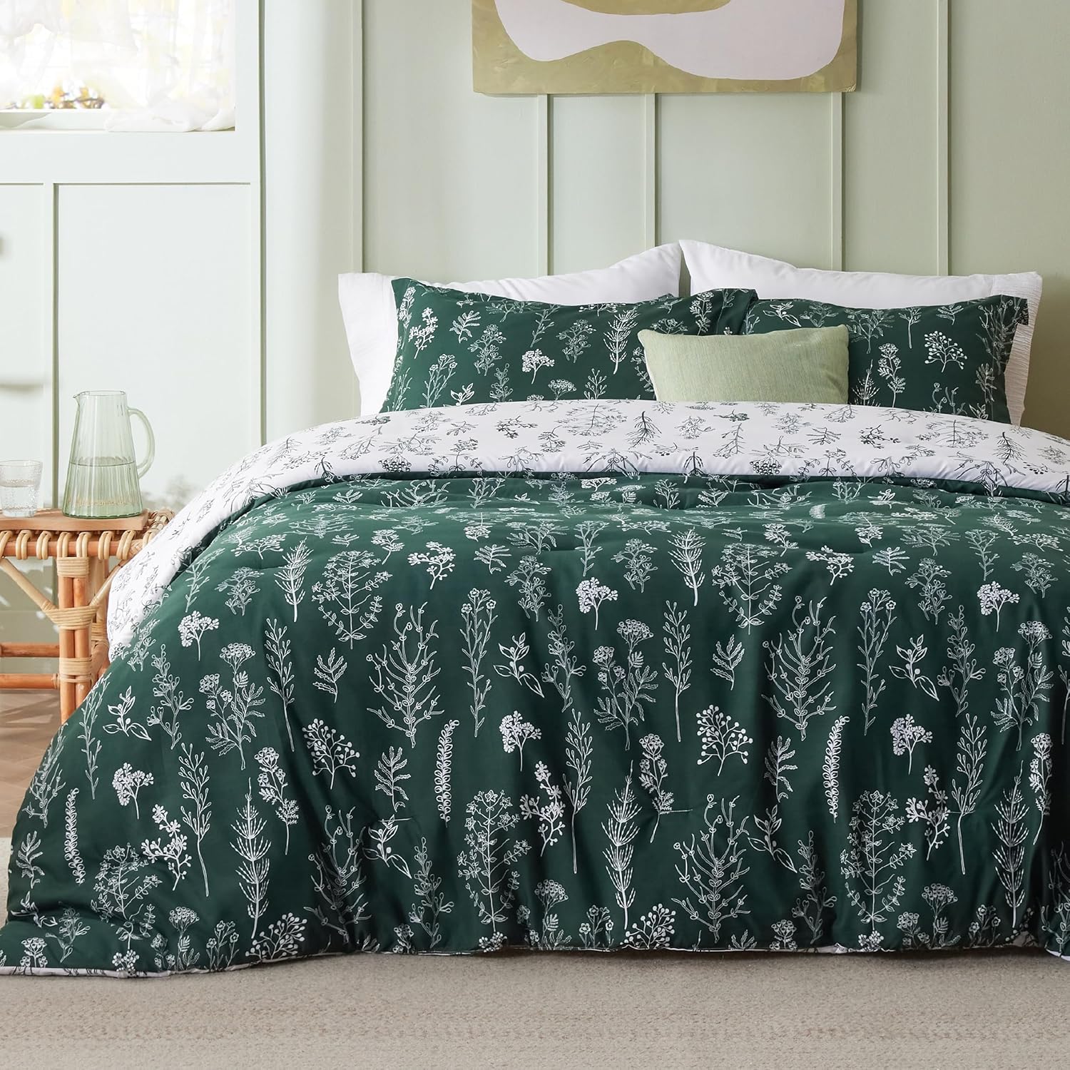 Bedsure California King Comforter Set.