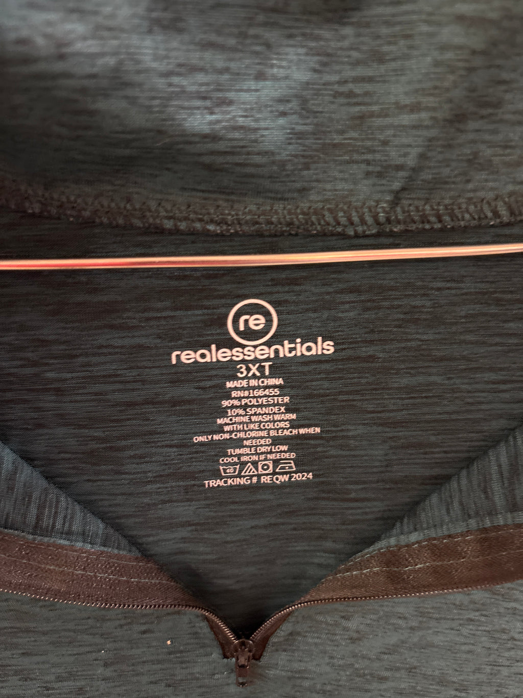 Realessentials half zip jacket