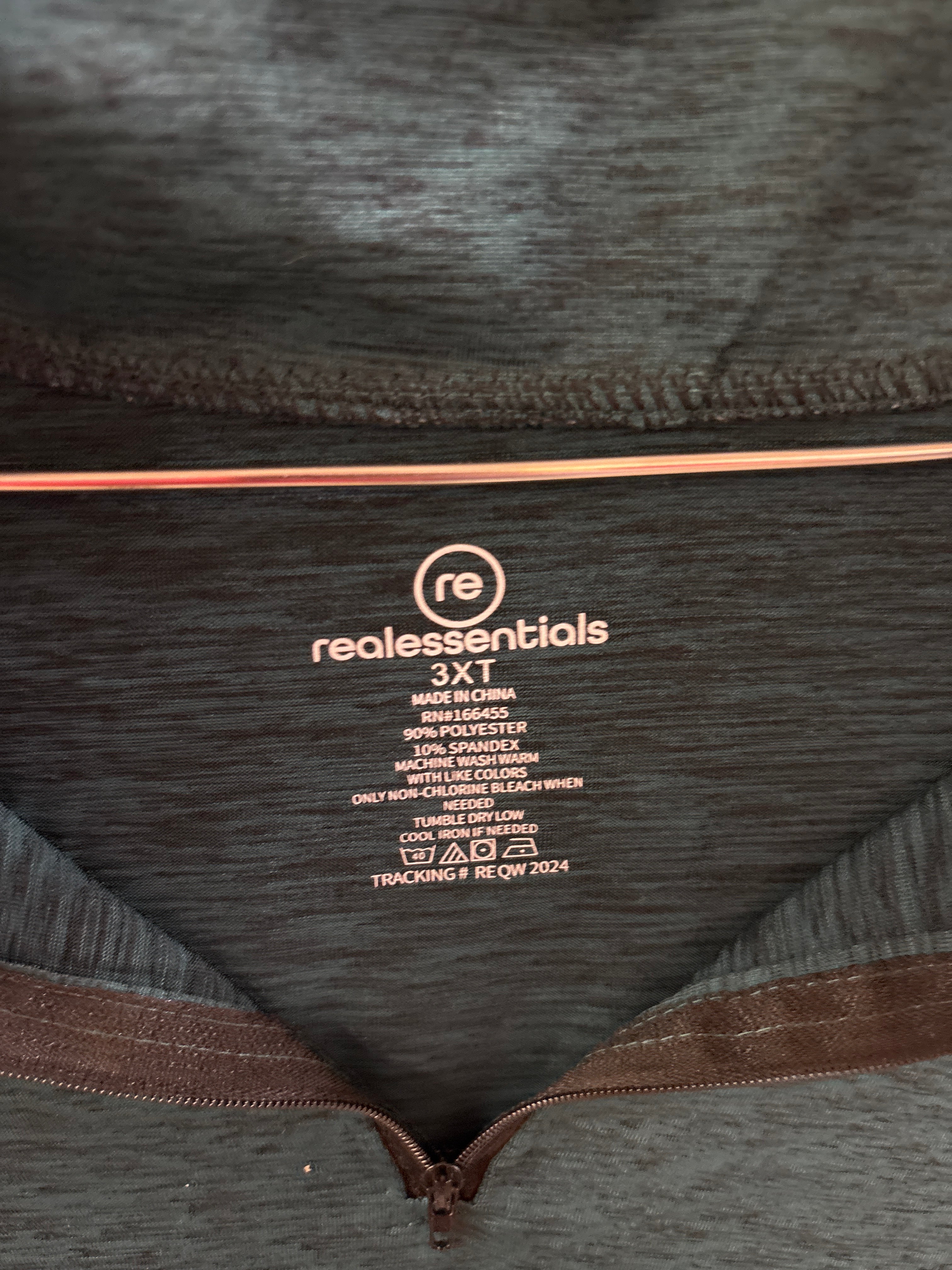 Realessentials half zip jacket