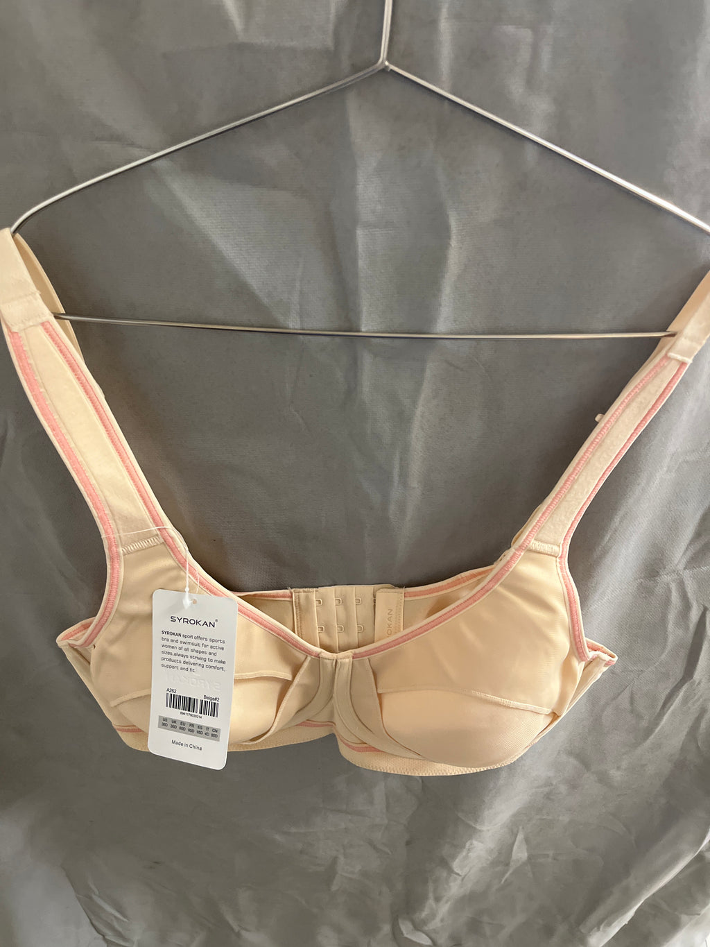 Syrokan beige bra